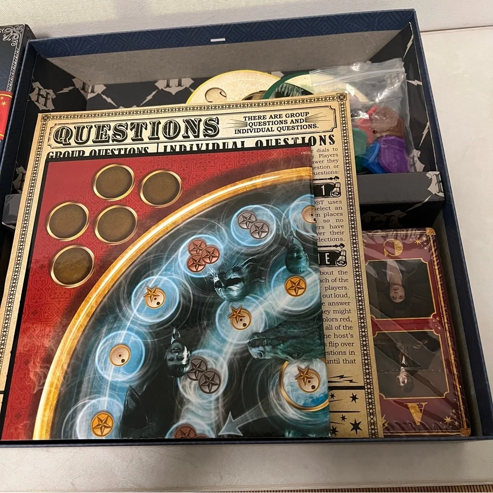 Ravensburger Pictopia Harry Potter Edition Family Board Game Trivia Questions